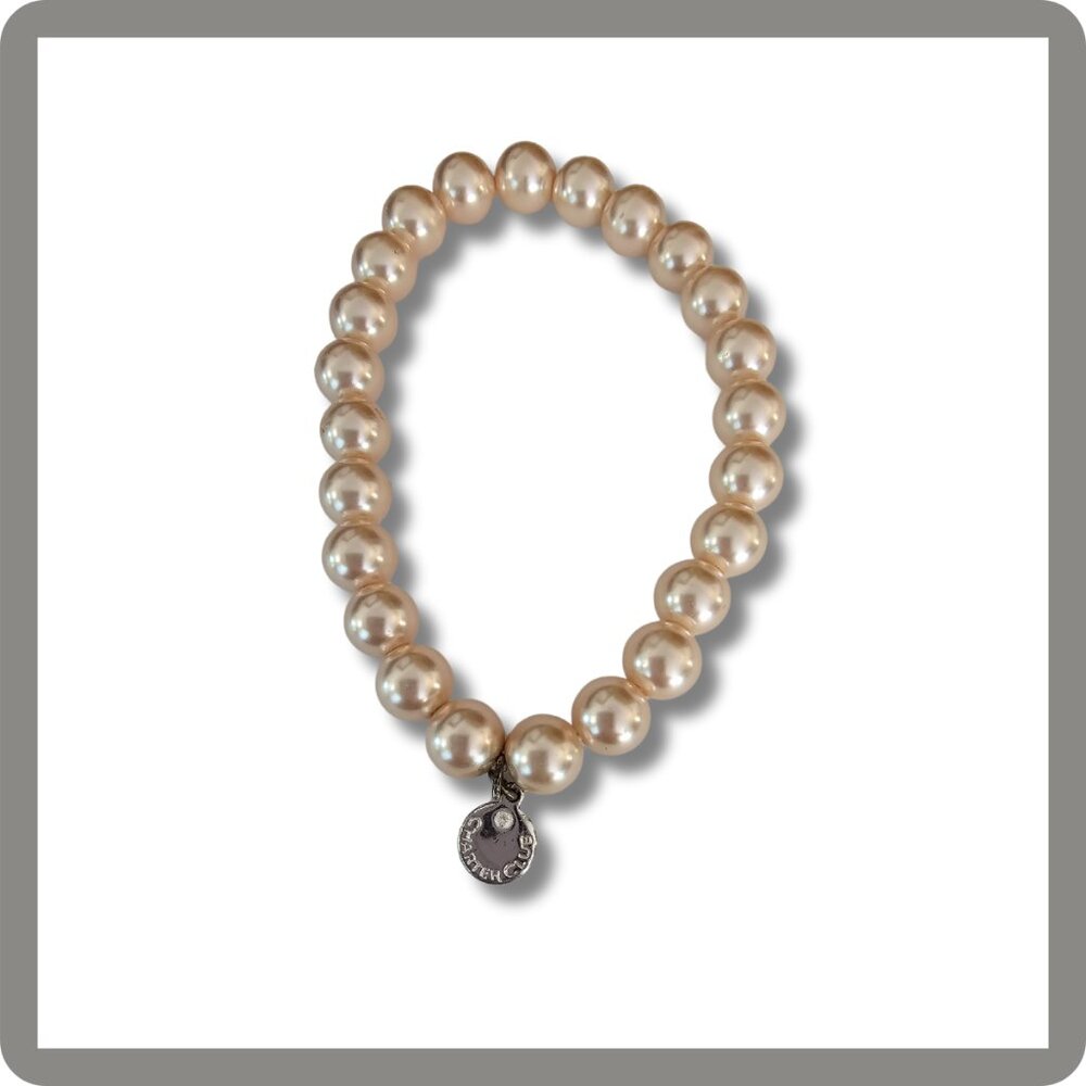 Rose Gold Faux Pearl Bracelet by Charter Club